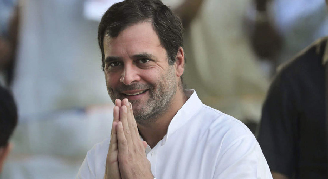 कांग्रेस नेता राहुल गान्धीको घरमा प्रहरी